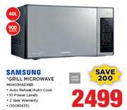Samsung 40Ltr 900 watts Grill Microwave