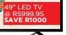 Hisense 49" LED TV