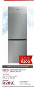 Defy C260 192Ltr Metallic Fridge DAC319
