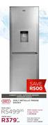 Defy 350Ltr Metallic Combi Fridge DAC612