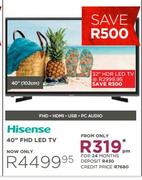 Hisense 32" HDR LED TV