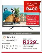 Sansui 40" DLED TV