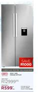 Defy 555Ltr SBS Fridge DFF437