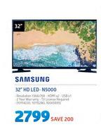 Samsung 32" HD LED N5000