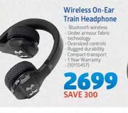 JBL Wireless On-Ear Train Headphone