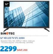 Sinotech 32" HD LED TV STL 32W
