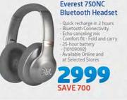 JBL Everest 750NC Bluetooth Headset