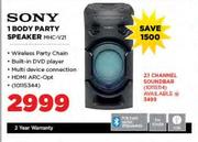 Sony 1 Body Party Speaker MHC-V21