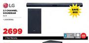LG 2.1 Channel Soundbar SJ-4