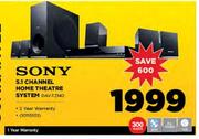 Sony 5.1 Channel Home Theatre System DAV-TZ140