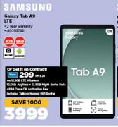 Samsung Galaxy Tab A9 LTE