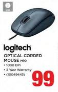 Logitech Optical Corded Mouse M90