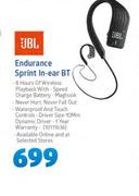 JBL Endurance Sprint In-Ear BT