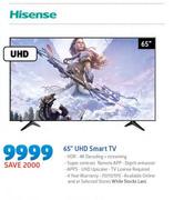 Hisense 65" UHD Smart TV 