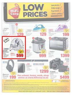HiFi Corp : Low Prices (17 Jan - 20 Jan 2019), page 8