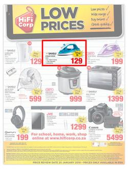 HiFi Corp : Low Prices (17 Jan - 20 Jan 2019), page 8