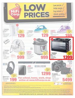 HiFi Corp : Low Prices (17 Jan - 20 Jan 2019), page 8