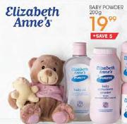 Elizabeth Anne's Baby Powder-200g