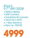Apple iPad 6 9.7” Wi-Fi 32GB