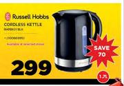 Russell Hobbs 1.7L Cordless Kettle RHPBK01 BLK