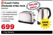 Russell Hobbs Stainless Steel Pack RHSSP28