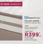 Sealy Posture Premier Solaro Queen 152cm Base Set