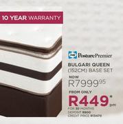 Sealy Posture Premier Bulgari Queen 152cm Base Set