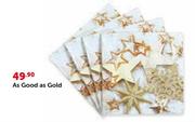Christmas Luxury Serviettes As Good As Gold