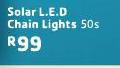 Solar L.E.D Chain Lights-50's