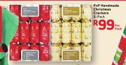 Pnp Handmade Christmas Crackers 8-Pack