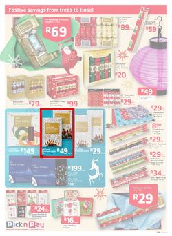 Pick N Pay : Big Savings On All Your Festive Favourites From Toys To Treats (19 Nov - 1 Dec 2013), page 9