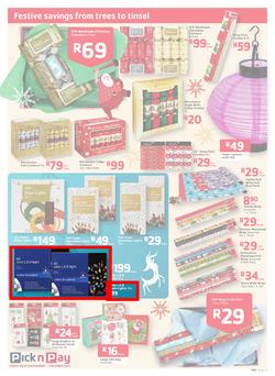 Pick N Pay : Big Savings On All Your Festive Favourites From Toys To Treats (19 Nov - 1 Dec 2013), page 9