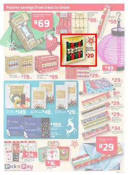 Pick N Pay : Big Savings On All Your Festive Favourites From Toys To Treats (19 Nov - 1 Dec 2013), page 9
