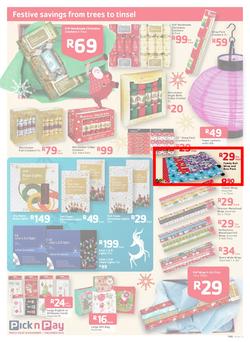 Pick N Pay : Big Savings On All Your Festive Favourites From Toys To Treats (19 Nov - 1 Dec 2013), page 9