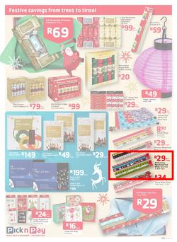 Pick N Pay : Big Savings On All Your Festive Favourites From Toys To Treats (19 Nov - 1 Dec 2013), page 9