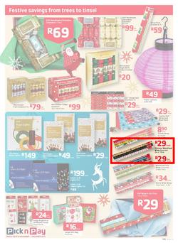 Pick N Pay : Big Savings On All Your Festive Favourites From Toys To Treats (19 Nov - 1 Dec 2013), page 9