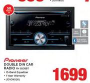 Pioneer Double Din Car Radio FH S505BT