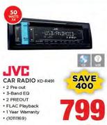 JVC Car Radio KD-R491