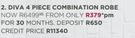 Diva 4 Piece Combination Robe 