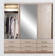 Paradise 3 Door Robe