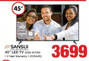 Sansui 45" Full HD LED TV(SLED 45 FHD)
