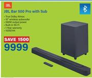 JBL Bar 500 Pro With Sub
