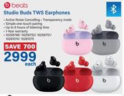 Beats Studio Buds TWS Earphones-Each