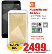 Mi Xiaomi Redmi 4X 32GB-Each