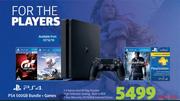 PS4 500GB Bundle + Games