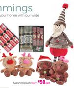 Assorted Plush Each