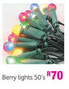 Berry Lights-50's