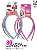 3 Piece Alice Band Set