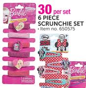 Barbie 6 Piece Scrunchie Set-Per Set