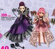 Throne Coming Doll Assorted Each
